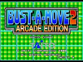 Bust-A-Move 2 - Arcade Edition Title Screen